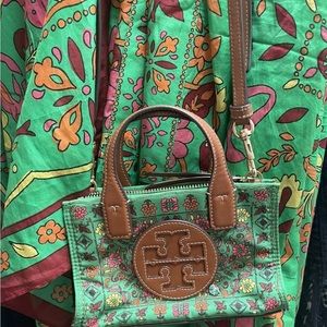 tory burch folk art micro tote